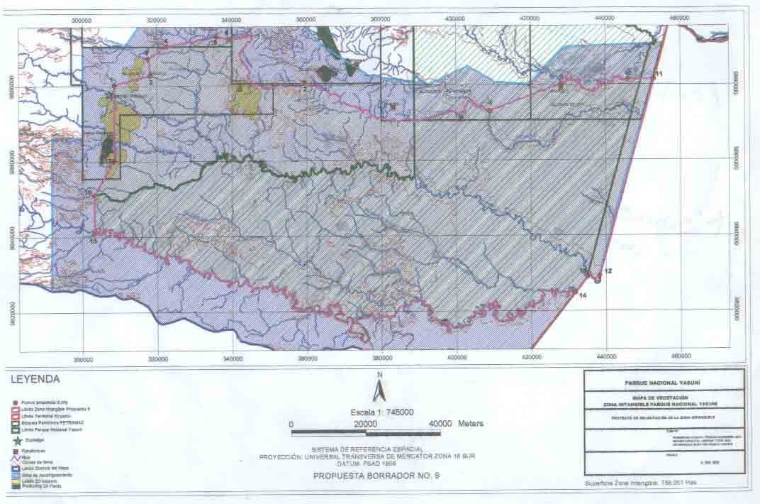 Zona Intangible Untouchable Zone Yasuni Ecuador Amazon