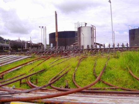 Oil Collection Facility Yasuni Amazon